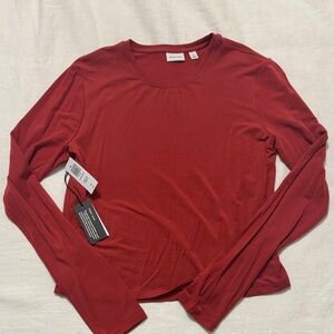 Aritzia Long-Sleeve Crewneck Top